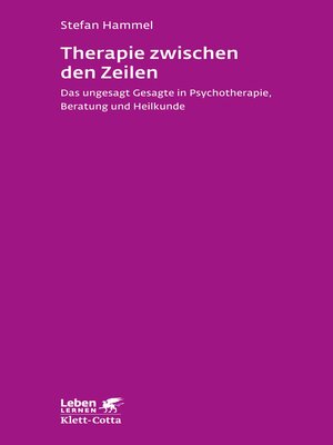 cover image of Therapie zwischen den Zeilen (Leben Lernen, Bd. 273)